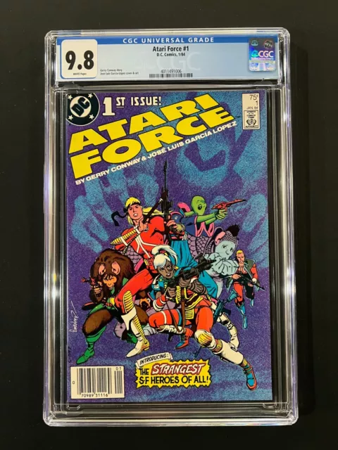 Atari Force #1 CGC 9.8 (1984) - RARE Newsstand Edition