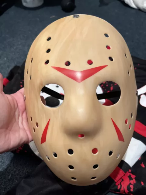 Friday The 13Th Jason Voorhees Hockey Mask Halloween Costume Party Horror Prop