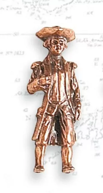 Artesania Latina 908743 Figur, Steuermann, 27 mm, 2 Stück, Metall