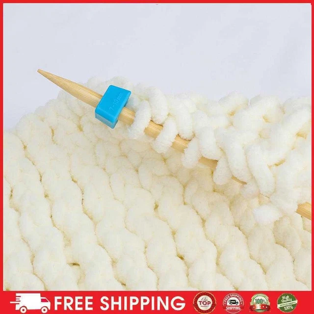 Triangle Knit Knitting Needles Cap Tips Point Protectors Craft Sewing Accessory