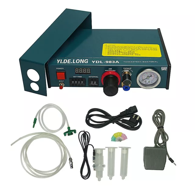 YDL-983A Digital Auto Glue Dispenser Solder Paste Liquid Controller Dropper 110V