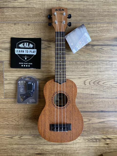 Brand New Boxed Kala Ukulele LTP-S Boxed with Carry Case & Tuner