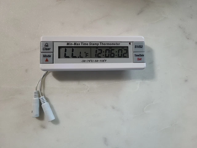 Time Stamp Thermometer