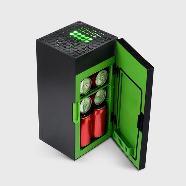 MINI FRIDGE Xbox Series X Replica, 8 Can Capacity, Thermoelectric
