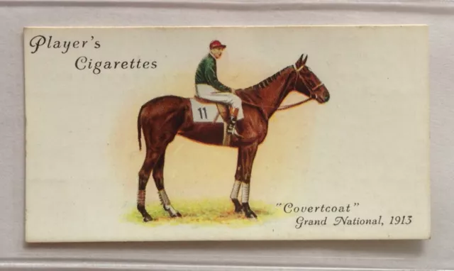 Covertcoat Derby Grand National Winners 1933 Cigarette Card (B75)