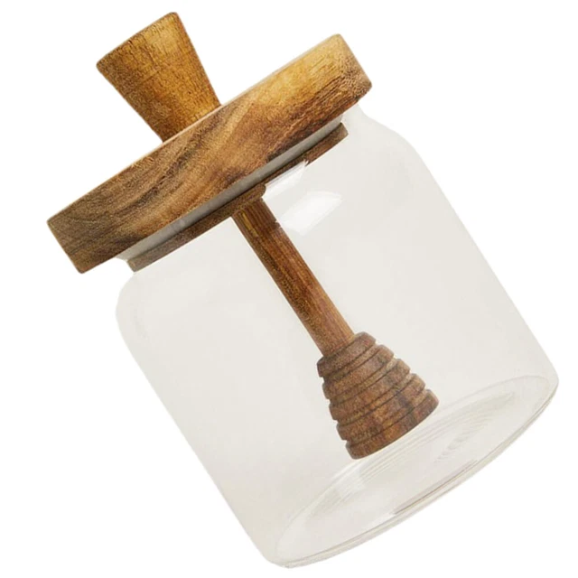 Pot à Miel Décoratif En Forme D'abeille - Bocal Avec Couvercle Et Cuillère, 15x10x9 Cm, Pour Cuisine, Sucre, épices