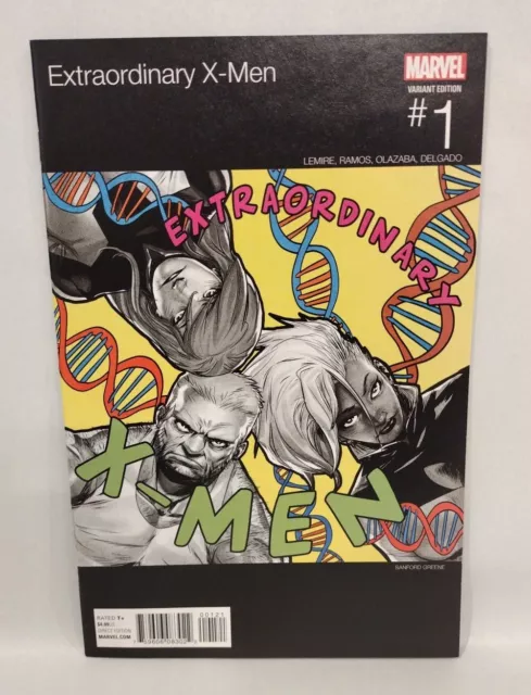 Extraordinary X-Men 1 Marvel Comic Hip Hop De La Sol Homage Variant Cover Comic
