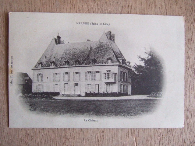 Cpa Marines (95) Le Chateau.