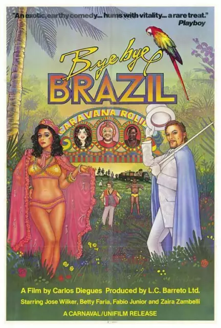 397805 BYE BYE BRAZIL Movie Betty Faria Fabio Junior Zaira WALL PRINT POSTER UK