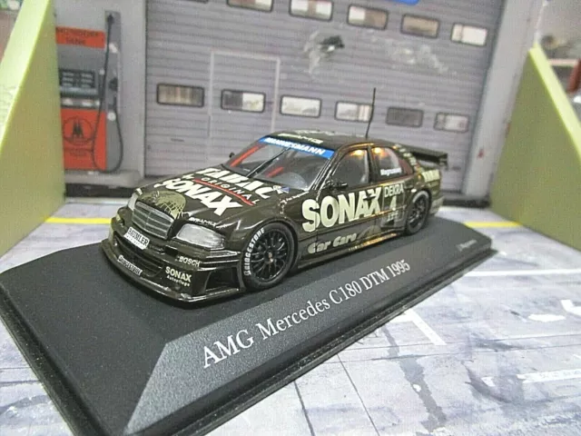 MERCEDES BENZ C klasse 180 C DTM 1995 Magnussen Sonax Tabac Minichamps SP 1:43