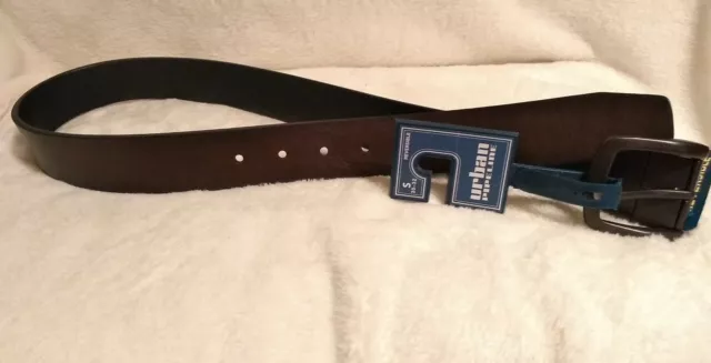 Urban Pipeline Men's Leather Reversible Belt Black/Brown Sz Small 30-32 NWT