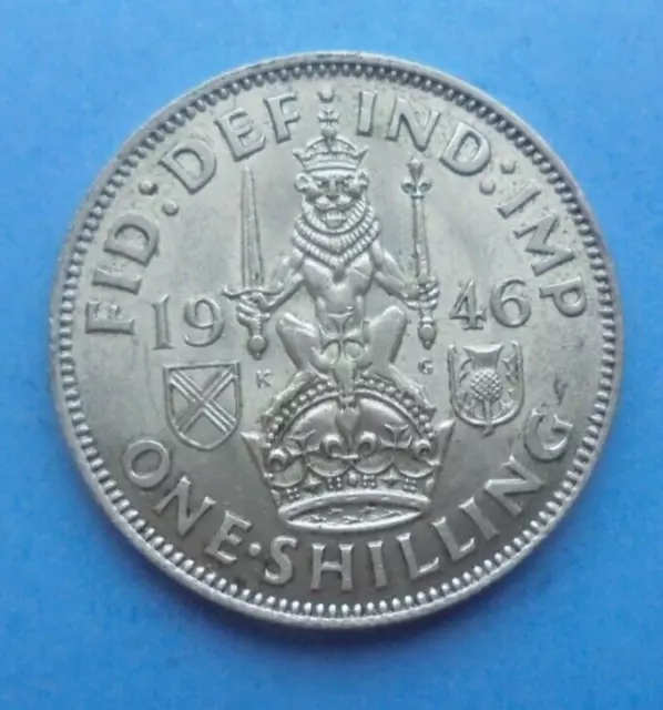 1946 George VI, Scottish Shilling, as shown.