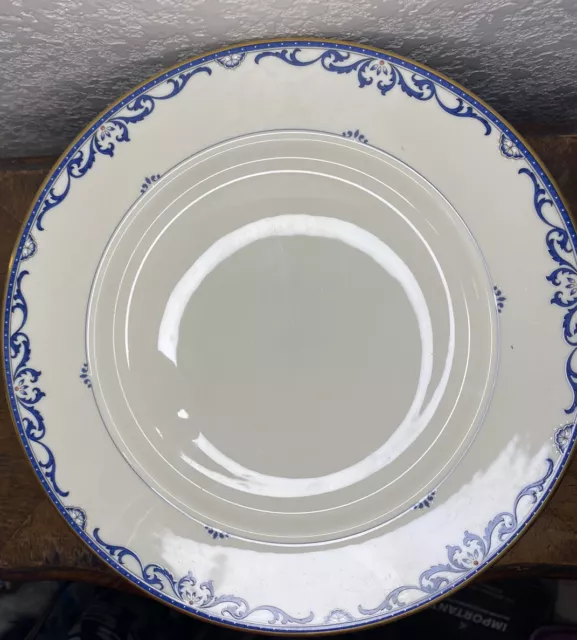 Lenox Liberty Blue Presidential Fine China Dinner Plate Set Of 7