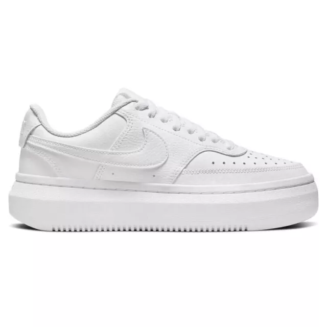 Nike Womens Court Vision Alta Platform White Casual Shoes Brand New in Box