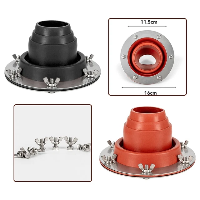 ANTISCALDING TENT STOVE Wood Burner Flue Kit Fire Resistance Silicone