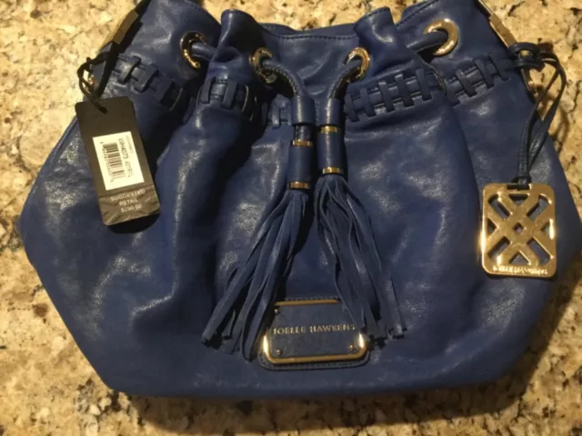 Joelle Hawkens  by Treesje Journey HOBO Leather Handbag." NWT Retail $290.00