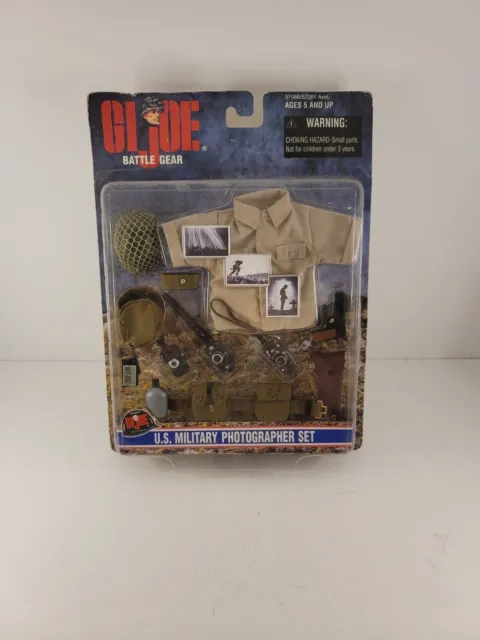 GI Joe Battle Gear US Military Photographer Set