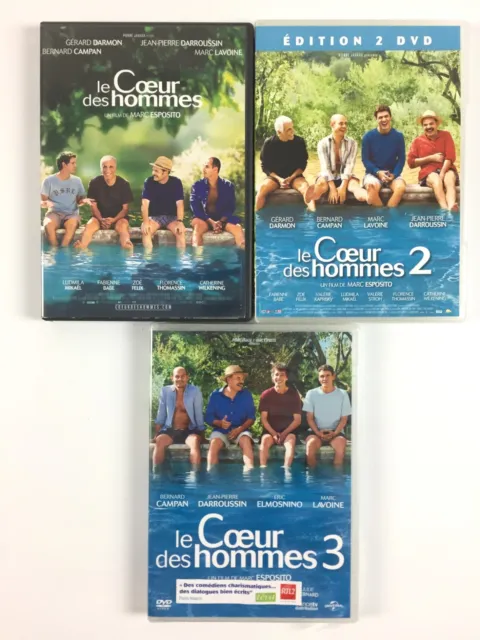 Le Coeur Des Hommes 1 2 3 La Trilogie L'intégrale / Coffret Lot 3 DVD (1 à 3)