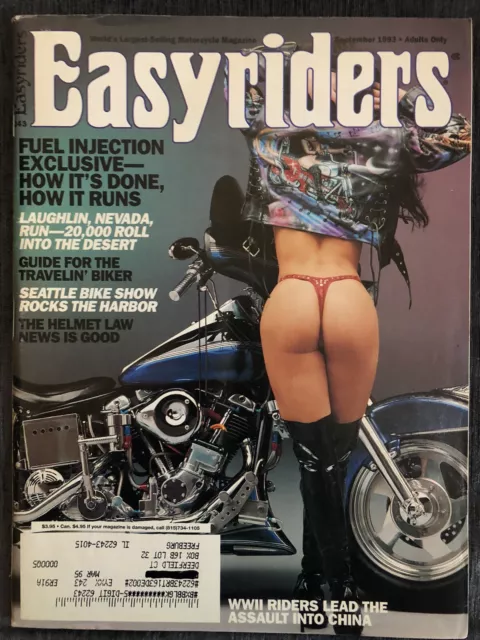 Easyriders Magazine September 1989 20th anniversary Easy Rider