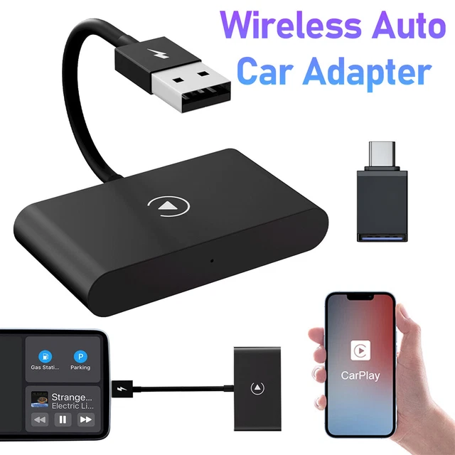 WIRELESS CARPLAY ADAPTER Dongle USB For Apple iOS 10+ Car Auto