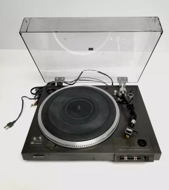 Sony PS-X7 Turntable w/ AT142LP Cartridge Parts (Powers On, No Movement) Sony PS-X7 Turntable w/ AT142LP Cartridge Parts (Powers On, No Movement)