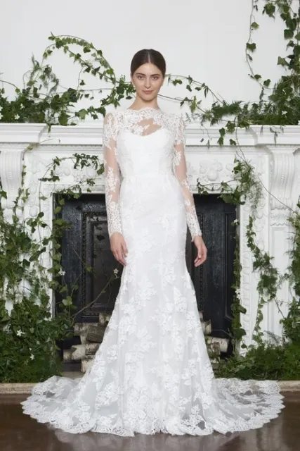 MONIQUE LHUILLIER Wedding Dress Dawson F2020 IVORY Purchased from Showroom 