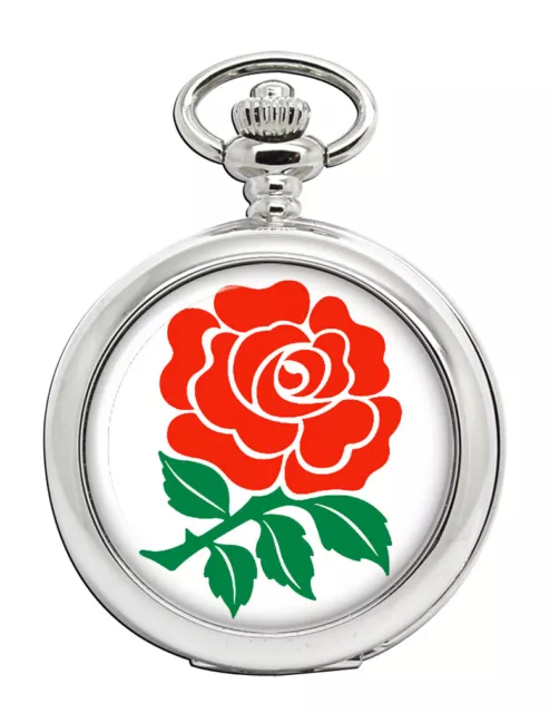 English Rose Pocket Watch