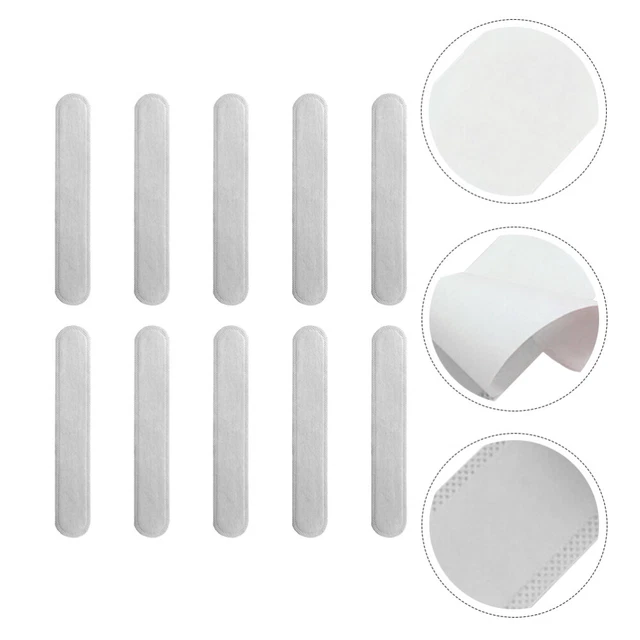40 Pcs Hat Pad Sweat Non-woven Fabric Miss Cap Sweatband Tape Ladies Hats