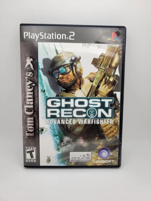 Tom Clancy Ghost Recon Advanced Warfighter (PlayStation 2 2006) Complete CIB