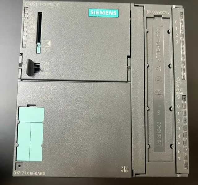 Siemens Simatic S7 PLC -S7-300 CPU 317T-3 PN/DP 6ES7317-7TK10-0AB0 New/Warranty!