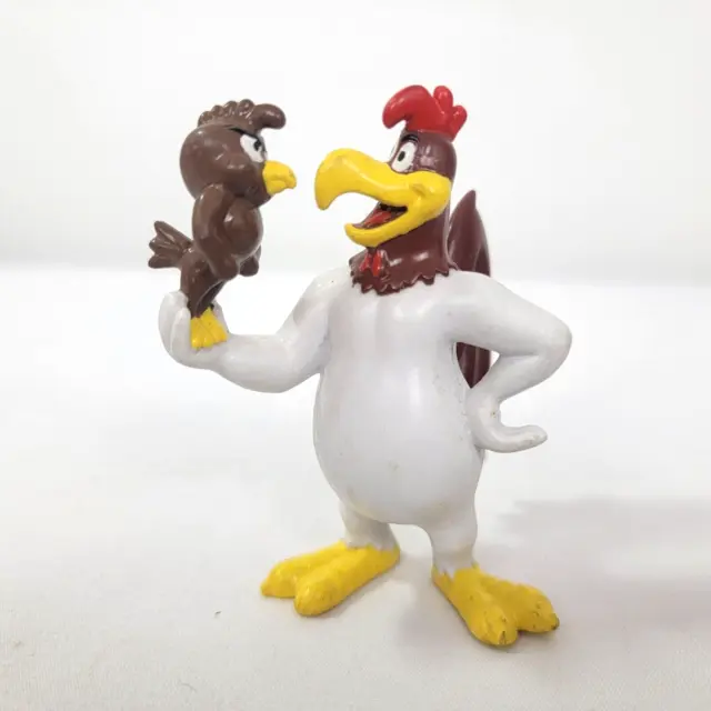 Foghorn Leghorn Henry Hawk Chicken Rooster PVC figure ~ 3.5" Applause 1988