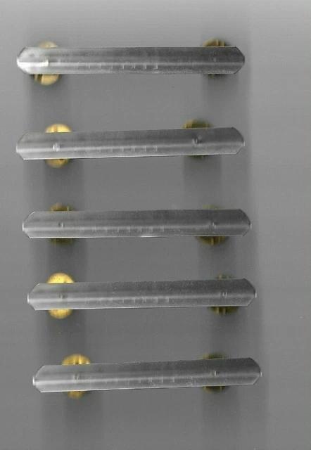 lot de 5 supports/fixations pins pour 2 barrettes de décoration militaires (x2)