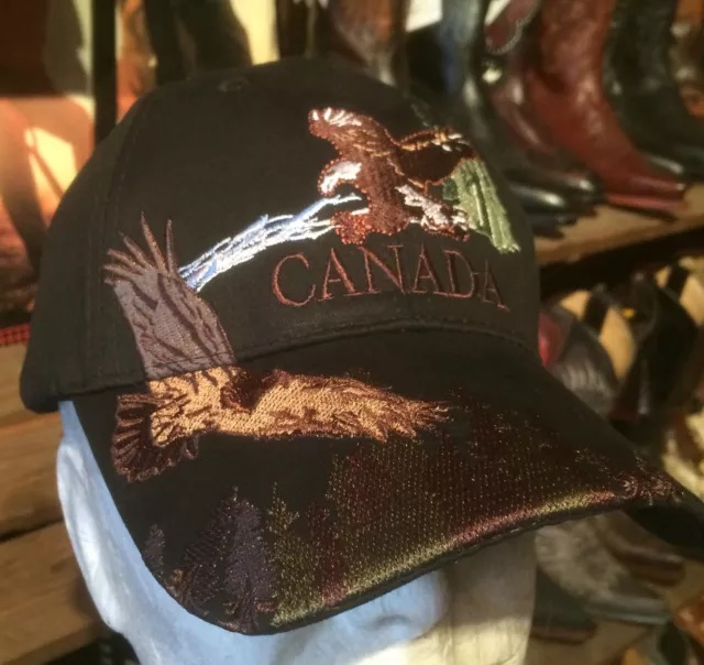 Casquette Noire Usa Aigle- Western - Country