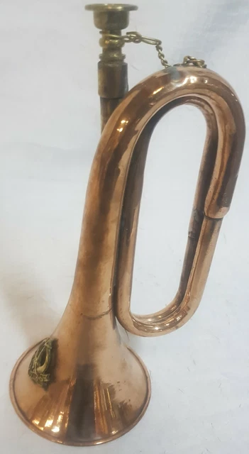 Trompette De Brouillard En Corne Et Laiton - Reproduction Ancienne Marine - Cadeau Nautique