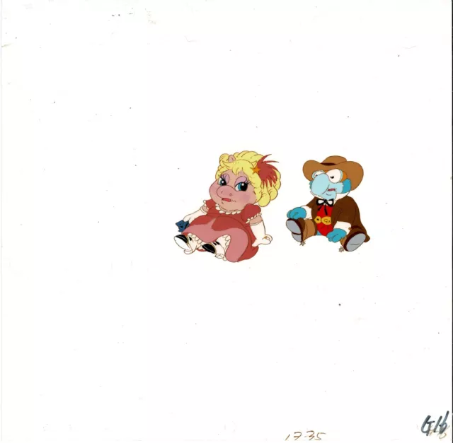 Miss Piggy Disney Muppets Babies Animation Production Cel Jim Henson 16