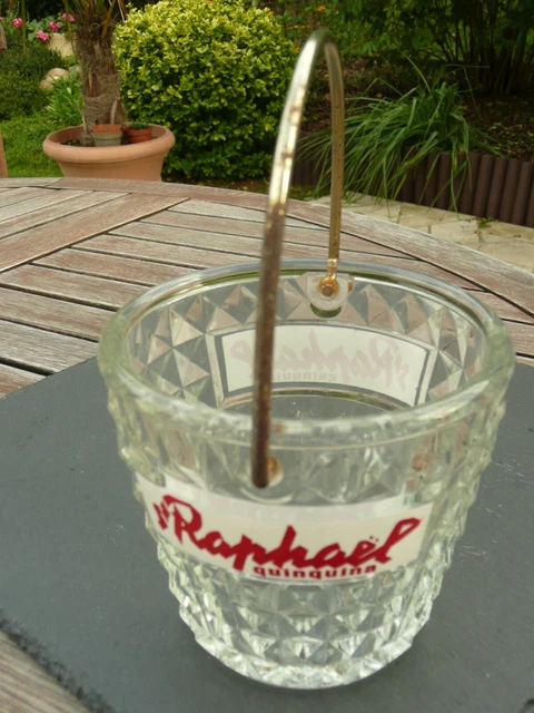 ANCIEN SEAU À glace St Raphaël quinquina glaçons vintage EUR 6,00