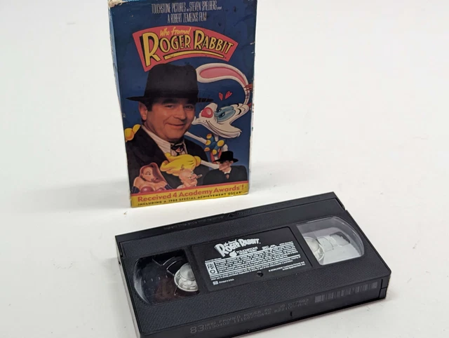 WHO FRAMED ROGER Rabbit? VHS 1988 Bob Hoskins £1.58 - PicClick UK