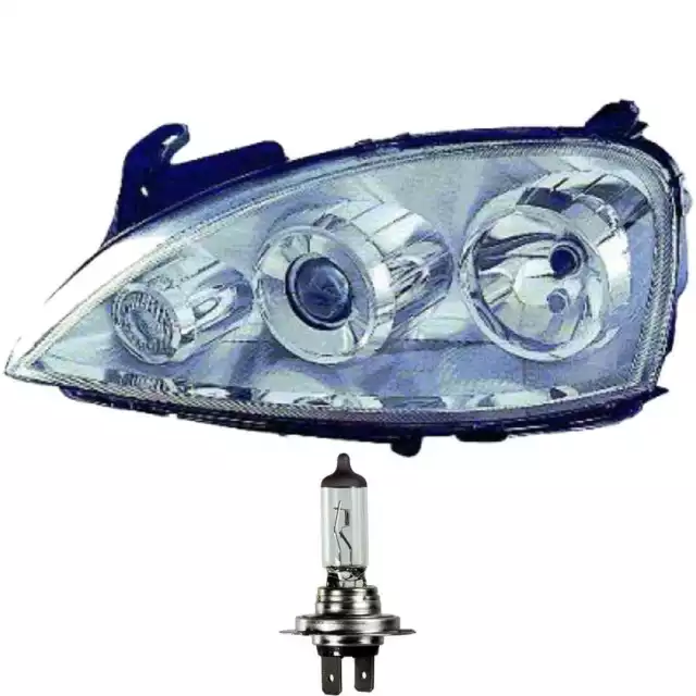 Xenon Faro Izquierdo para Opel Corsa C Año Fab. 00-03 D2S+ H7 Incl. Osram De