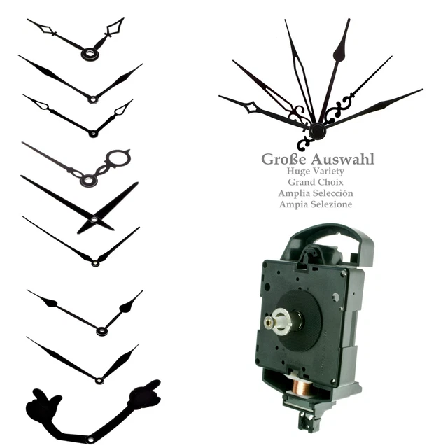 Mouvement Quartz Avec Pendule UTS + Jeu D'aiguilles - Compatible Junghans