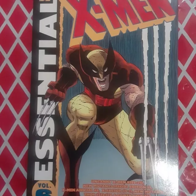 Essential X-men volume 6 marvel comic tpb Claremont, New Mutants, Thor, X-Factor