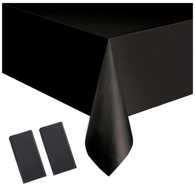 5 mantas de mesa desechables, 137X274cm rectangulares desechables mantas de mesa para U4B7