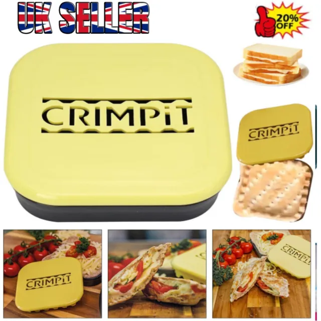 THE CRIMPIT - A toastie maker for Thins - Make toasted snacks in minutes UK  £6.99 - PicClick UK