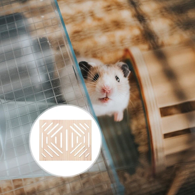 Piccoli animali utili imbottitura piede in legno piccolo animale domestico di lunga durata cuscinetto gabbia pelle