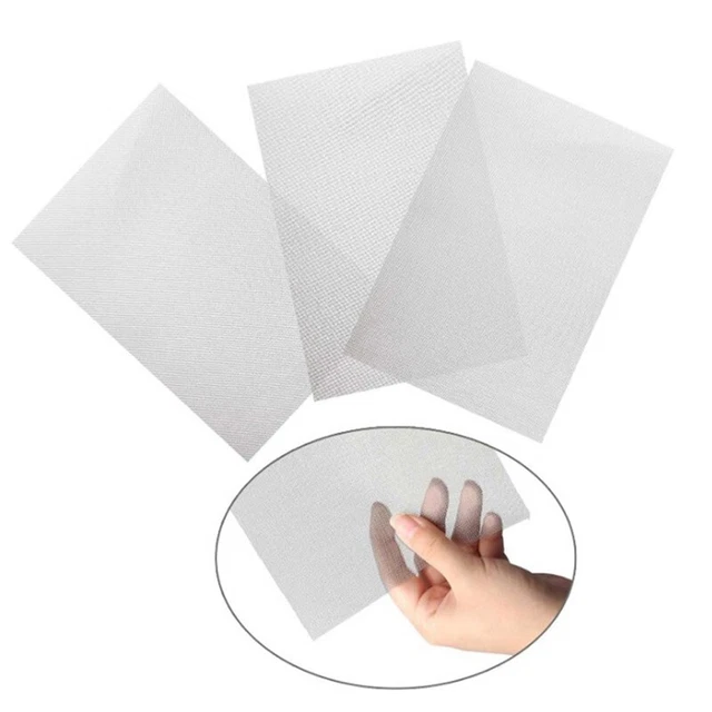 3Pcs Car Bumper Grille Mesh Net Stainless-Steel Repair Hole Vent Repairing Tools