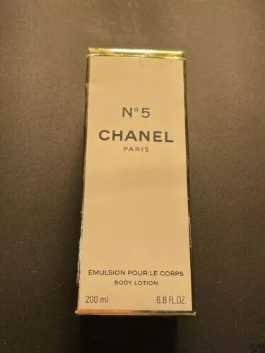 CHANEL No5 BODY LOTION 200ml Discontinued Fabulous Formula New Sealed Marked Box