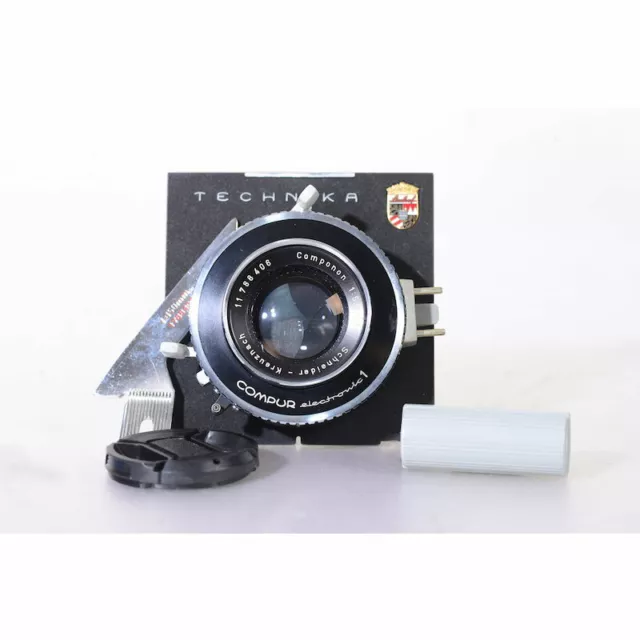 Schneider Componon 5,6/150 Compur Electronic 1 + Linhof 96x99 Objektivplatte