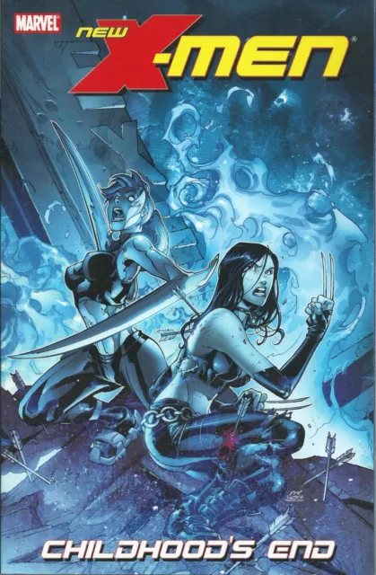 **New X-Men Childhood End Vol. 4 Tpb Graphic Novel**(2007, Marvel)**1St Print**