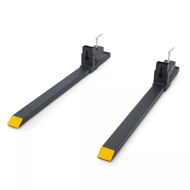 60" Clamp on Pallet Forks 4000lb for Tractor Bucket Loader Skid Steer