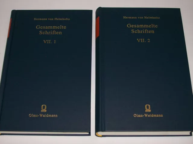 Leo Koenigsberger: Hermann von Helmholtz. 3 Bände in 2 Bdn. (Olms Reprint 2003)