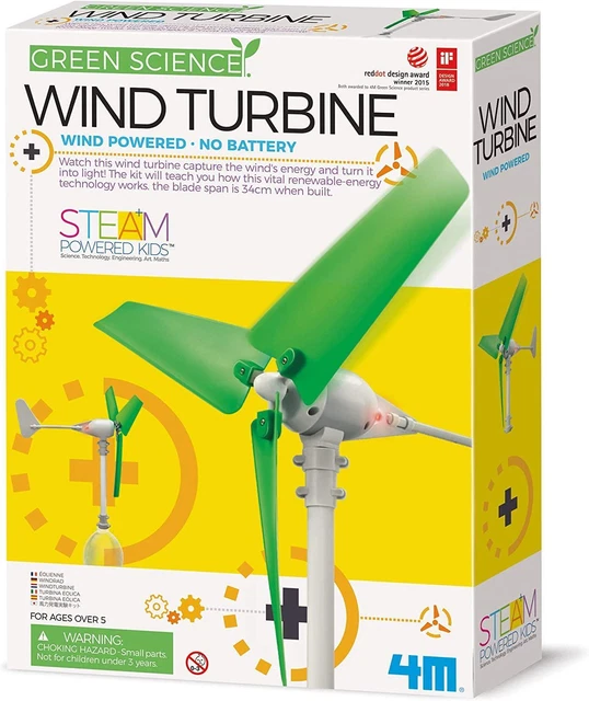 4M 403378 Construire Votre Propre Vent Turbine (Générer Clair De Vent )